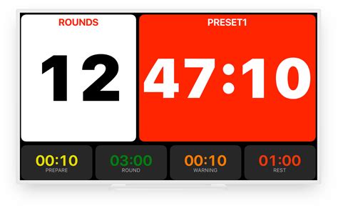 Boxing Timer Pro for iPhone, iPod Touch and iPad - SimpleTouch