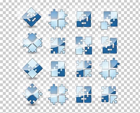 Jigsaw Puzzle Logo PNG, Clipart, Angle, Blue, Cdr, Happy Birthday Vector Images, Material Free ...