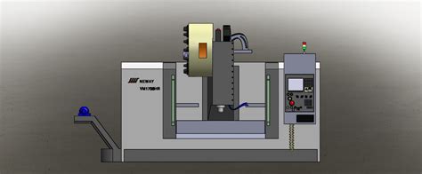 CNC Milling Machine 3D Model $35 - .ige - Free3D