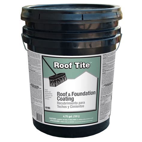 Roof Tite 4.75-Gallon Waterproofer Roof Sealant at Lowes.com