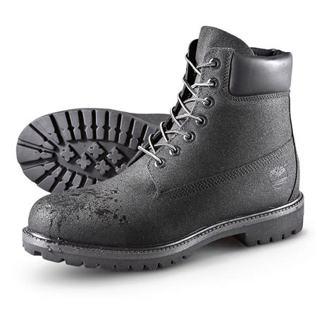 Men's Timberland® 6" Waterproof Scuff - proof Boots, Black - 220220 ...