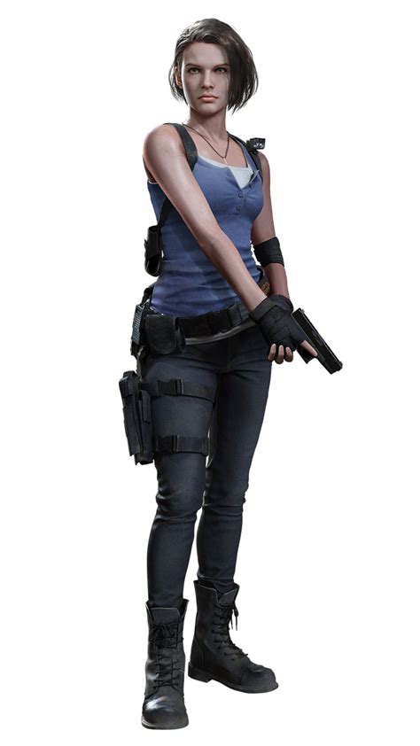 Jill Valentine Art from Resident Evil 3 (2020) #art #artwork #gaming #videogames #gamer #gameart ...