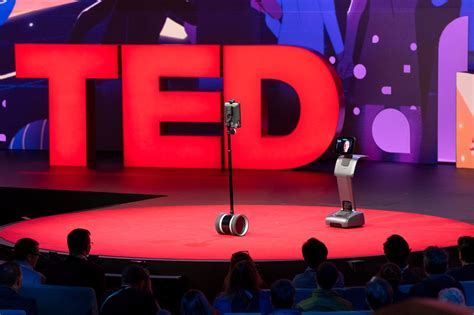 TED 2019: Physicist David Deutsch Delivers his Talk Via Temi the Robot