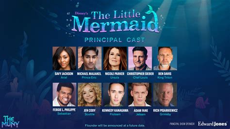 The Muny Announces Starring Cast for Disney's 'The Little Mermaid ...