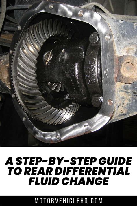 A Step-By-Step Guide to Rear Differential Fluid Change - Motor Vehicle HQ