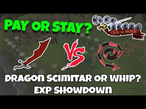 Pay or Stay #16 | Dragon Scimitar vs Abyssal Whip | OSRS NMZ - YouTube