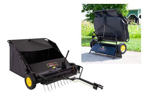 Top 10 Best Tow Behind Lawn Sweeper of 2019 Review - VK Perfect