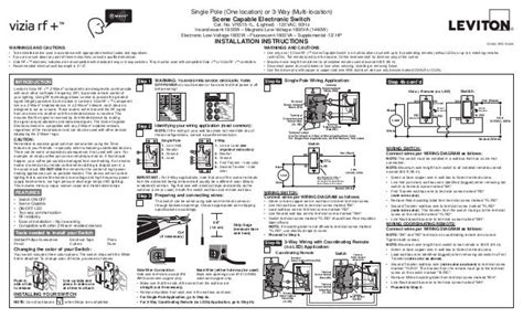 Leviton Programmable Wall Switch Timer Manual - sjblogs