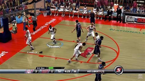 College Hoops 2K8 - PS3 Gameplay (1080p60fps) - YouTube