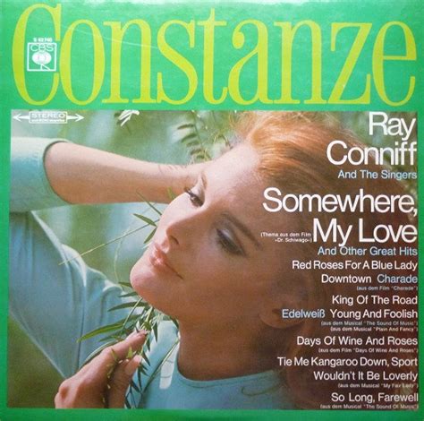 Ray Conniff And The Singers - Somewhere, My Love (1966, Vinyl) | Discogs