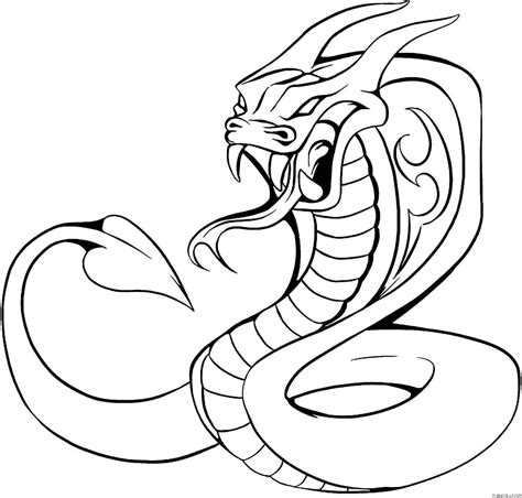 Sneaky Snake Coloring Page » Turkau