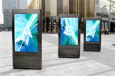 5 Outdoor Advertising Displays Mock-Ups | Outdoor advertising, Illustration art, Design art