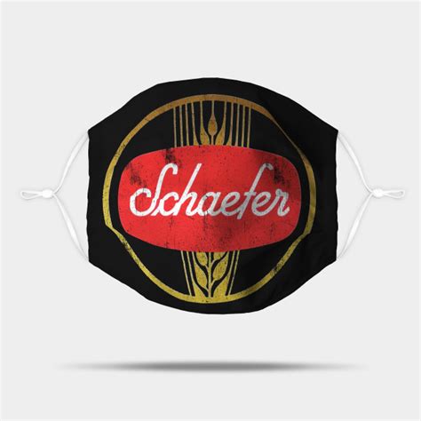 Schaefer Beer Vintage Logo - Beer - Mask | TeePublic