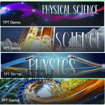 Customized Physics, Earth, & Space Google Classroom Banners | TpT