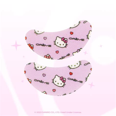 Hello Kitty Fiber Printed Under Eye Patches (Set of 3) – The Crème Shop