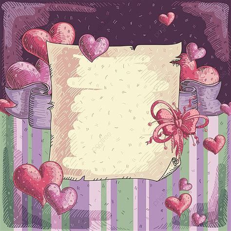 Background With Hearts Heart Art Wedding Vector, Heart, Art, Wedding ...