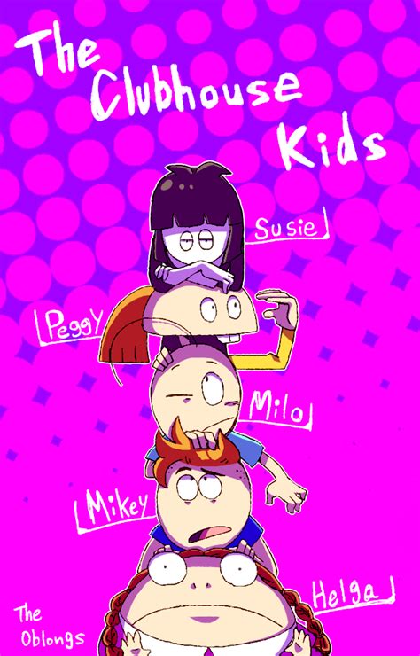 The Oblongs Clubhouse Kids Anime - The Oblongs Fan Art (44874097) - Fanpop