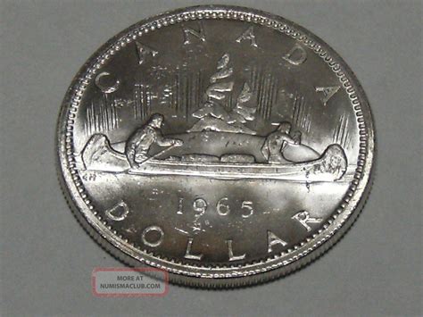 1965 Canadian Silver Dollar (bu+++) 8945