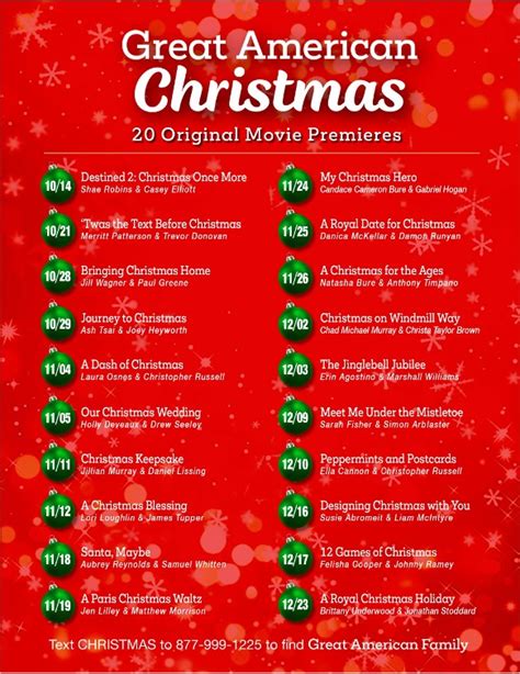 Great American Christmas Movies In October ⋆ Beverly Hills Magazine