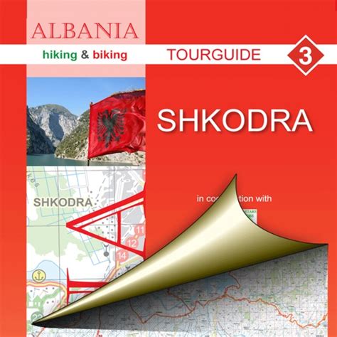 Shkodra. Tourist map. by AGT Geocentre