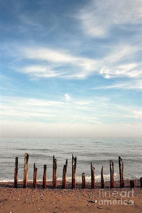 Winchelsea Beach England Photograph by David Gardener - Fine Art America