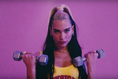 Dua Lipa's Workout Video Has Us Sweating - PAPER