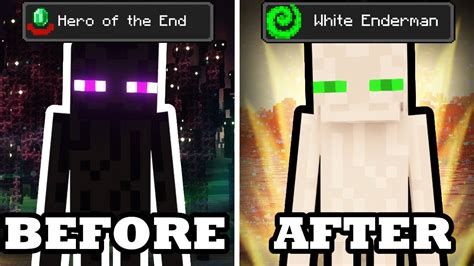 The Story of the WHITE ENDERMAN... - YouTube