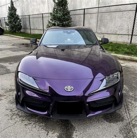 Gloss Midnight Purple Vinyl Wrap| Midnight Purple Wrap alukovinyl