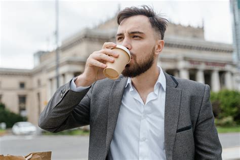 A Man Drinking Coffee · Free Stock Photo