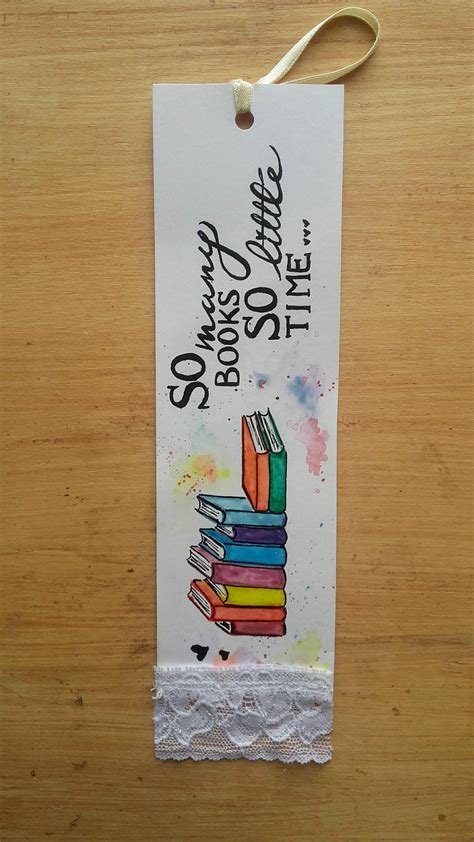Handmade bookmark | Libri fatti a mano, Segnalibri fai da te, Segnalibri fatti a mano