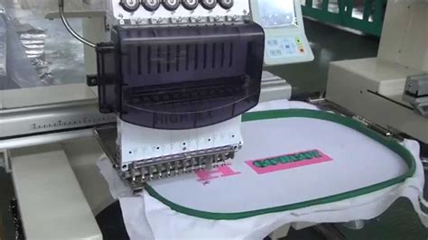 Single head embroidery machine price - YouTube