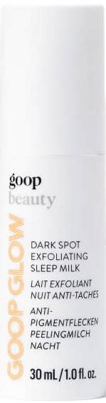 Goop Glow Dark Spot Exfoliating Sleep Milk ingredients (Explained)