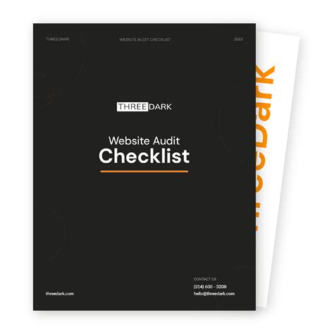 Free 12 Website Audit Checklist Guide | ThreeDark Web Design