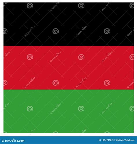 Malawi Flag - Republic of Malawi Stock Vector - Illustration of malawi ...