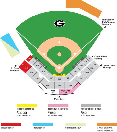 Uga Seating Chart Sanford Stadium | Elcho Table