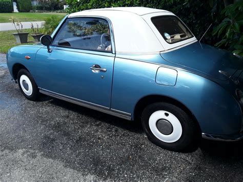 1991 NISSAN FIGARO CONVERTIBLE,CUSTOM PAINT,RUST FREE,FLORIDA CAR,NEW TOP/INT. - Classic Datsun ...