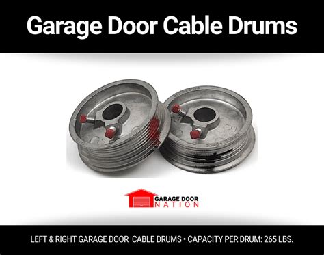 Garage Door Cable Drums - Garage Door Nation