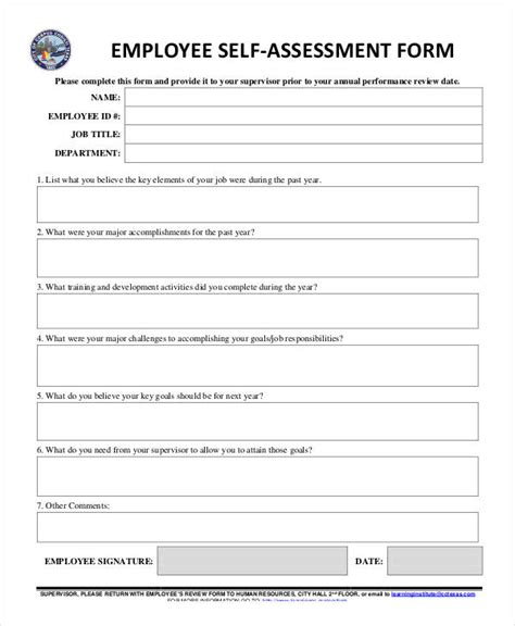 Rics Self Assessment Form - Tanya Tanya