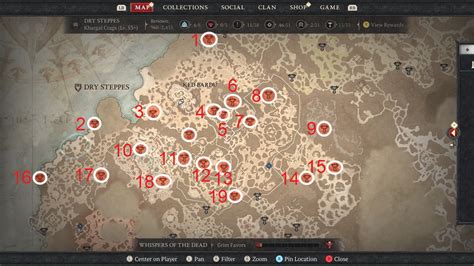 All Dry Steppes Altar Of Lilith Locations In Diablo 4 - GameSpot