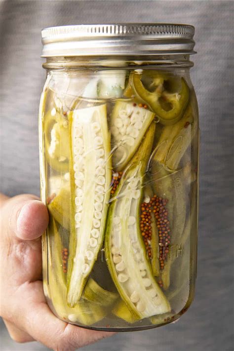 Quick Pickled Okra Recipe - Chili Pepper Madness