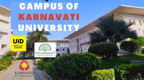 Karnavati University Blog | Campus Tour | UID | KSD | USLM | Gandhinagar | Gujrat - YouTube