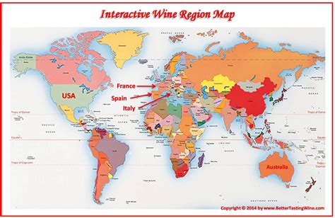 BetterTastingWine | Wine Maps