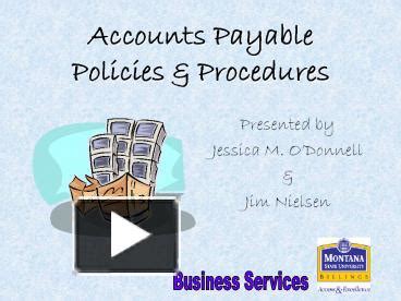 PPT – Accounts Payable Policies & Procedures PowerPoint presentation | free to view - id: 3d8b61 ...