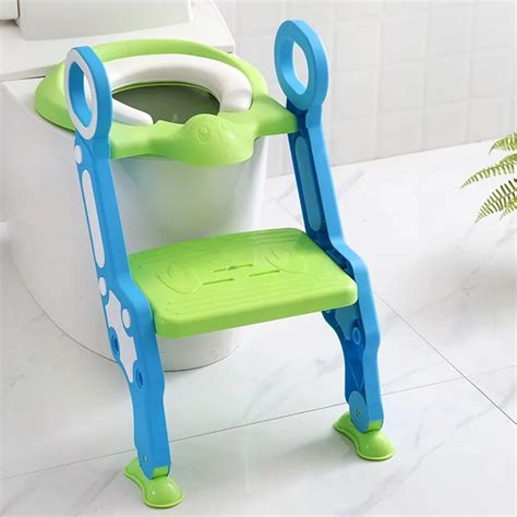 Portable Baby Potty Seat With Ladder Children Toilet Seat Cover Kids ...