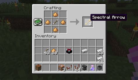 Minecraft: How to make Spectral Arrows in Minecraft? - Pro Game Guides