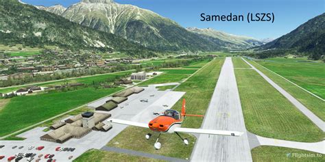 Short VFR - Switzerland - Samedan Airport for Microsoft Flight ...