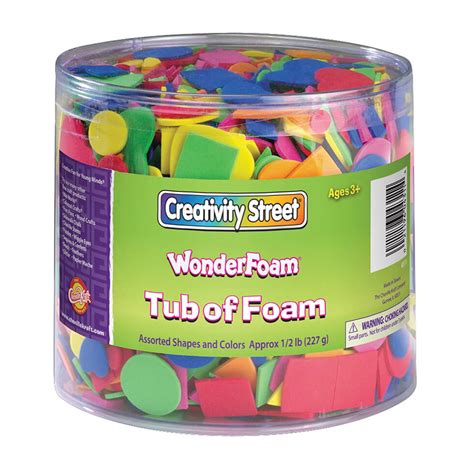 WonderFoam® Tub of Foam Shapes - Walmart.com