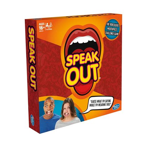 Speak Out Game Mouthpiece Challenge For Friends, Families, and Kids - Walmart.com - Walmart.com