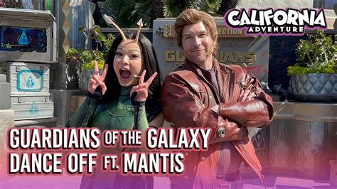 NEW Guardians of the Galaxy Awesome Dance Off Featuring Mantis - Disney California Adventure ...