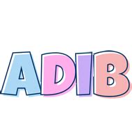 Adib Logo | Name Logo Generator - Candy, Pastel, Lager, Bowling Pin, Premium Style